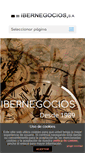 Mobile Screenshot of ibernegocios.com